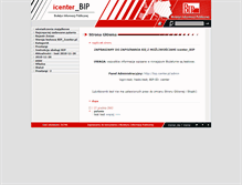 Tablet Screenshot of bip.icenter.pl